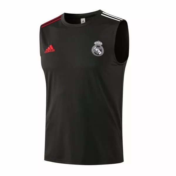 Tailandia Camiseta Real Madrid Sin Mangas 2021/22 Negro